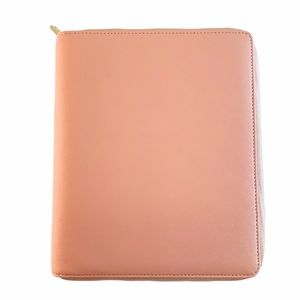 Kikki.K Leather Saffiano Luxury Planner Zip A5
